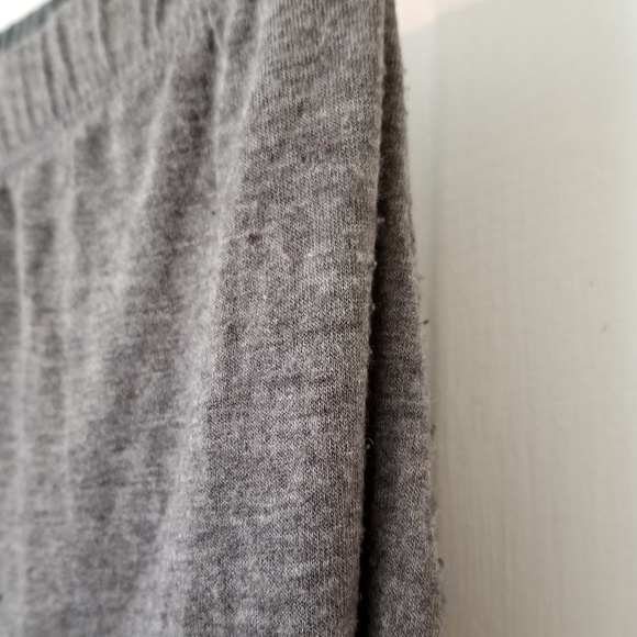 Brandy Melville Heather Gray Jersey Maxi Skirt - Picture 3 of 5